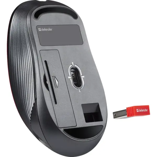 Мишка Defender Gassa MM-105 Wireless Black (52105)