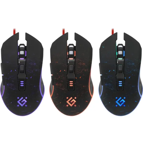 Мишка Defender Draglen GM-907 RGB USB Black (52907)