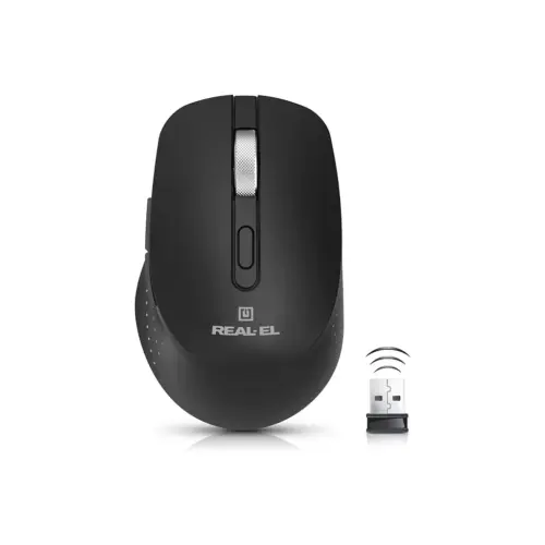 Мишка REAL-EL RM-380W Wireless Black (EL123200057) Мишка REAL-EL RM-380W Wireless Black (EL123200057)