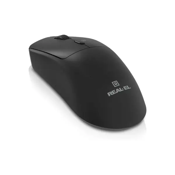 Мишка REAL-EL RM-317W Wireless Black (EL123200052)