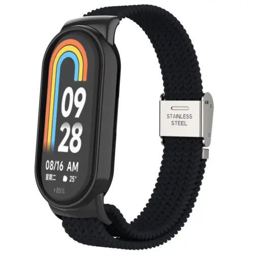 Ремінець до фітнес браслета Armorstandart Braided Solo Loop для Xiaomi Smart Band 10/9/8 Black (ARM86879)