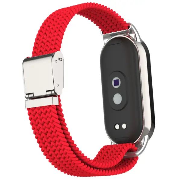 Ремінець до фітнес браслета Armorstandart Braided Solo Loop для Xiaomi Smart Band 10/9/8 Red (ARM86884)