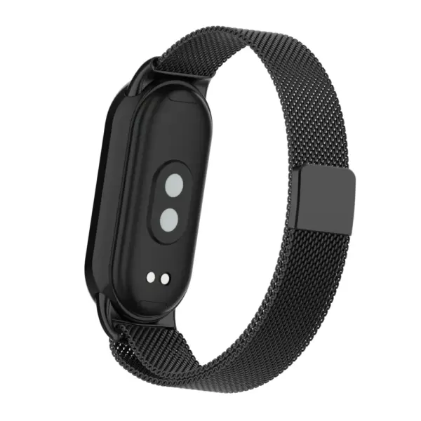 Ремінець до фітнес браслета Armorstandart Milanese Magnetic для Xiaomi Smart Band 10/9/8 Black (ARM86890) Ремінець до фітнес браслета Armorstandart Milanese Magnetic для Xiaomi Smart Band 10/9/8 Black (ARM86890)