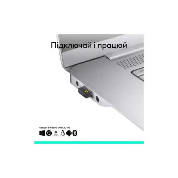 Адаптер Logitech BOLT Receiver USB-C - 2.4GHZ (L956-000157) Адаптер Logitech BOLT Receiver USB-C - 2.4GHZ (L956-000157)