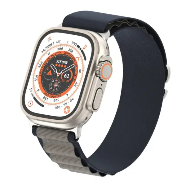 Ремінець до смарт-годинника Armorstandart Alpina Band для Apple Watch 42 (Series 11-10)/41/40/38 Blue (ARM81040) Ремінець до смарт-годинника Armorstandart Alpina Band для Apple Watch 42 (Series 11-10)/41/40/38 Blue (ARM81040)