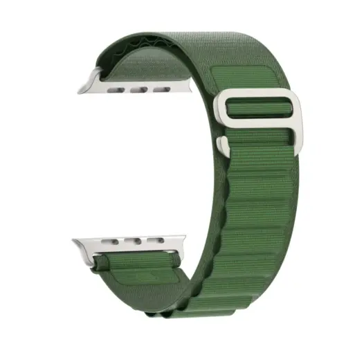 Ремінець до смарт-годинника Armorstandart Alpina Band для Apple Watch 49/46/45/44/42 (Series 1-3) Green (ARM64981)
