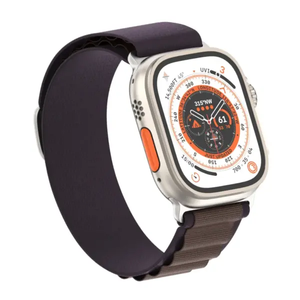 Ремінець до смарт-годинника Armorstandart Alpina Band для Apple Watch 49/46/45/44/42 (Series 1-3) Indigo (ARM81043)