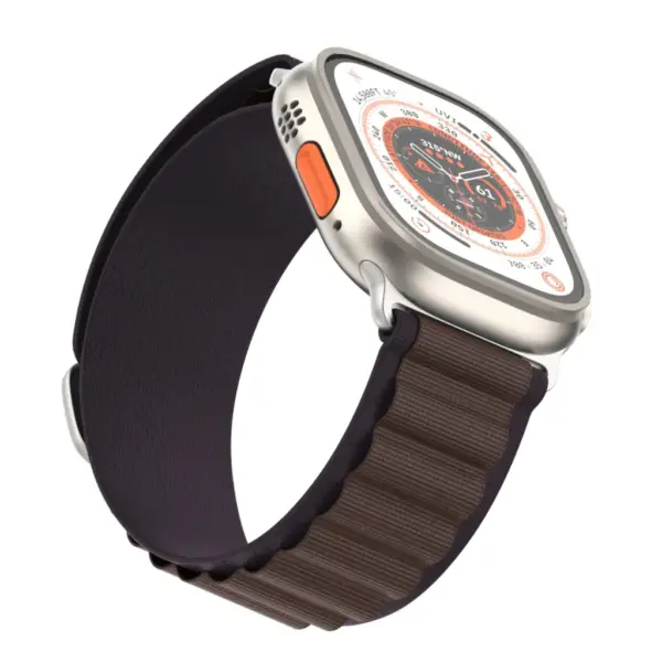 Ремінець до смарт-годинника Armorstandart Alpina Band для Apple Watch 49/46/45/44/42 (Series 1-3) Indigo (ARM81043)