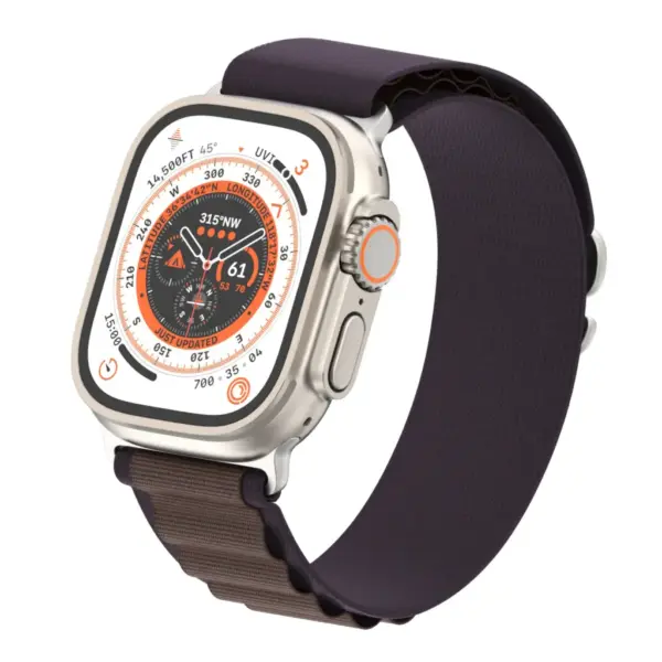 Ремінець до смарт-годинника Armorstandart Alpina Band для Apple Watch 49/46/45/44/42 (Series 1-3) Indigo (ARM81043)