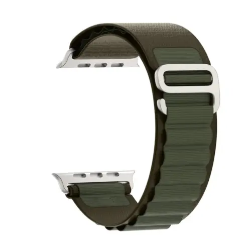Ремінець до смарт-годинника Armorstandart Alpina Band для Apple Watch 49/46/45/44/42 (Series 1-3) Olive (ARM81045)