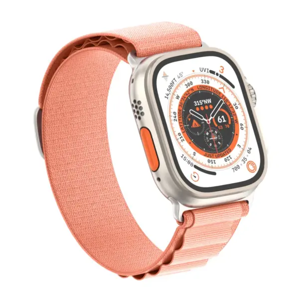 Ремінець до смарт-годинника Armorstandart Alpina Band для Apple Watch 49/46/45/44/42 (Series 1-3) Peach (ARM81051)