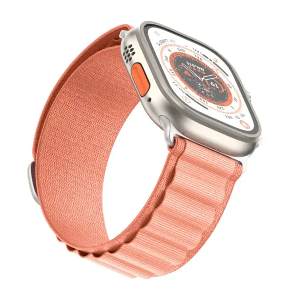 Ремінець до смарт-годинника Armorstandart Alpina Band для Apple Watch 49/46/45/44/42 (Series 1-3) Peach (ARM81051)