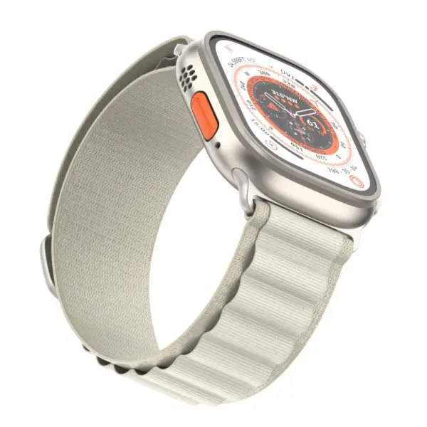 Ремінець до смарт-годинника Armorstandart Alpina Band для Apple Watch 49/46/45/44/42 (Series 1-3) Starlight (ARM64975)