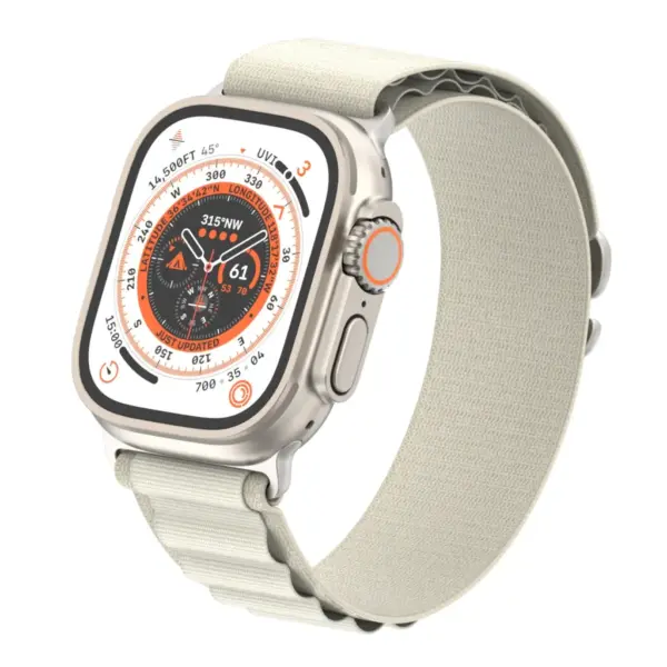 Ремінець до смарт-годинника Armorstandart Alpina Band для Apple Watch 49/46/45/44/42 (Series 1-3) Starlight (ARM64975)