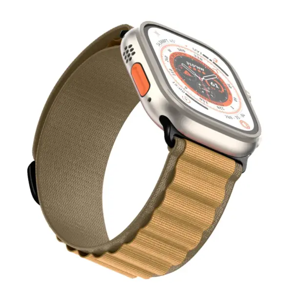 Ремінець до смарт-годинника Armorstandart Alpina Band для Apple Watch 49/46/45/44/42 (Series 1-3) Tan (ARM82565)