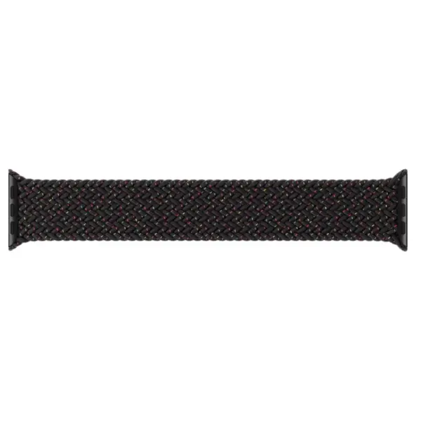 Ремінець до смарт-годинника Armorstandart Braided Solo Loop для Apple Watch 49/46/45/44/42 (Series 1-3) Black Unity Size 8 (160 mm) (ARM64908)