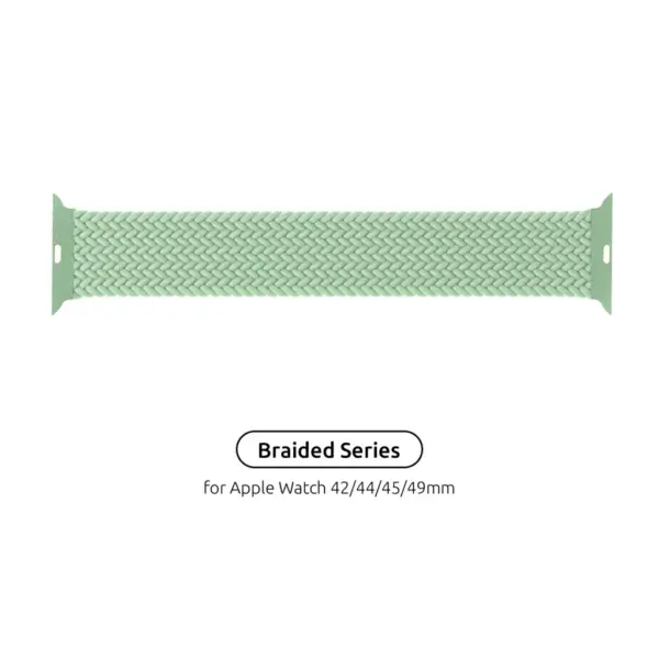 Ремінець до смарт-годинника Armorstandart Braided Solo Loop для Apple Watch 49/46/45/44/42 (Series 1-3) Mint Size 6 (148 mm) (ARM64913)
