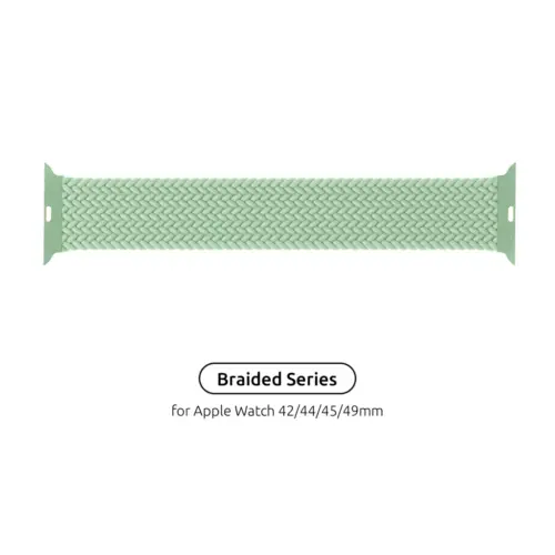 Ремінець до смарт-годинника Armorstandart Braided Solo Loop для Apple Watch 49/46/45/44/42 (Series 1-3) Mint Size 8 (160 mm) (ARM64914)