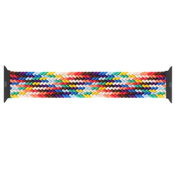 Ремінець до смарт-годинника Armorstandart Braided Solo Loop для Apple Watch 49/46/45/44/42 (Series 1-3) Pride Editi Size 6 (148 mm) (ARM64937)