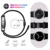 Ремінець до смарт-годинника Armorstandart Braided Solo Loop для Samsung Watch 8 / 8 Classic (20x113 mm) Charcoal (ARM87353)
