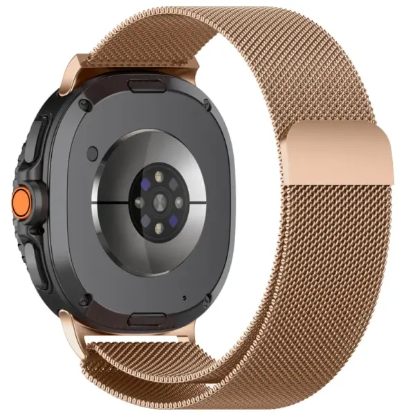 Ремінець до смарт-годинника Armorstandart Milanese Magnetic Samsung Watch 8 / 8 Classic (20x113 mm) Rose Gold (ARM87360)