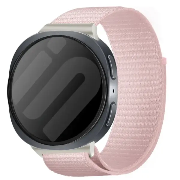 Ремінець до смарт-годинника Armorstandart Nylon Band Samsung Watch 8 / 8 Classic (20x113 mm) Light Pink (ARM87365)
