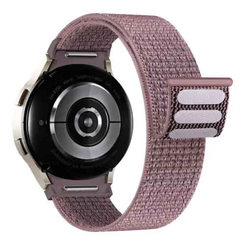 Ремінець до смарт-годинника Armorstandart Nylon Band для Samsung Galaxy Watch 7 / FE / 6 / 6 Classic / 5 / 5 Pro / 4 / 4 Classic Dusty Ros (ARM86849)