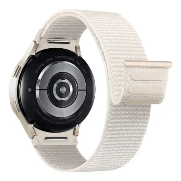 Ремінець до смарт-годинника Armorstandart Nylon Band для Samsung Galaxy Watch 7 / FE / 6 / 6 Classic / 5 / 5 Pro / 4 / 4 Classic Starlight (ARM86846)