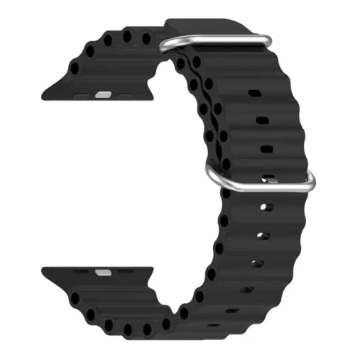Ремінець до смарт-годинника Armorstandart Ocean Band для Apple Watch 49/46/45/44/42 (Series 1-3) Black (ARM74244) Ремінець до смарт-годинника Armorstandart Ocean Band для Apple Watch 49/46/45/44/42 (Series 1-3) Black (ARM74244)