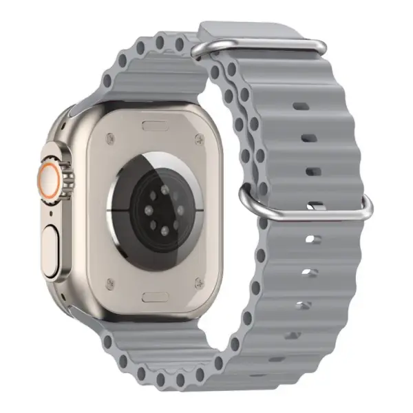 Ремінець до смарт-годинника Armorstandart Ocean Band для Apple Watch 49/46/45/44/42 (Series 1-3) Cloudy Grey (ARM85141)