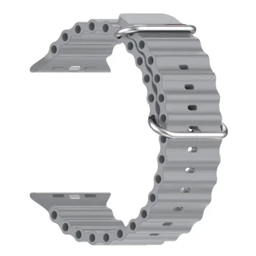 Ремінець до смарт-годинника Armorstandart Ocean Band для Apple Watch 49/46/45/44/42 (Series 1-3) Cloudy Grey (ARM85141) Ремінець до смарт-годинника Armorstandart Ocean Band для Apple Watch 49/46/45/44/42 (Series 1-3) Cloudy Grey (ARM85141)