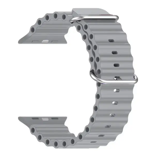 Ремінець до смарт-годинника Armorstandart Ocean Band для Apple Watch 49/46/45/44/42 (Series 1-3) Cloudy Grey (ARM85141)