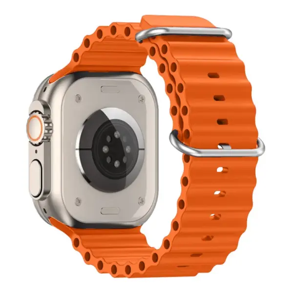 Ремінець до смарт-годинника Armorstandart Ocean Band для Apple Watch 49/46/45/44/42 (Series 1-3) Orange (ARM81039) Ремінець до смарт-годинника Armorstandart Ocean Band для Apple Watch 49/46/45/44/42 (Series 1-3) Orange (ARM81039)