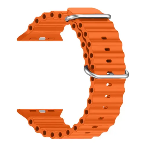 Ремінець до смарт-годинника Armorstandart Ocean Band для Apple Watch 49/46/45/44/42 (Series 1-3) Orange (ARM81039) Ремінець до смарт-годинника Armorstandart Ocean Band для Apple Watch 49/46/45/44/42 (Series 1-3) Orange (ARM81039)