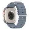 Ремінець до смарт-годинника Armorstandart Ocean Band для Apple Watch 49/46/45/44/42 (Series 1-3) Stone Lotus Blue (ARM74247)