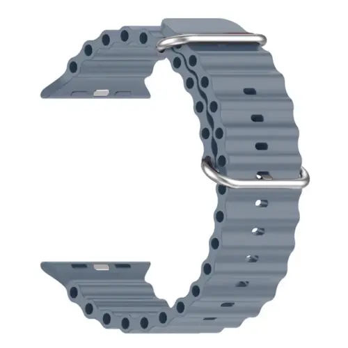 Ремінець до смарт-годинника Armorstandart Ocean Band для Apple Watch 49/46/45/44/42 (Series 1-3) Stone Lotus Blue (ARM74247) Ремінець до смарт-годинника Armorstandart Ocean Band для Apple Watch 49/46/45/44/42 (Series 1-3) Stone Lotus Blue (ARM74247)