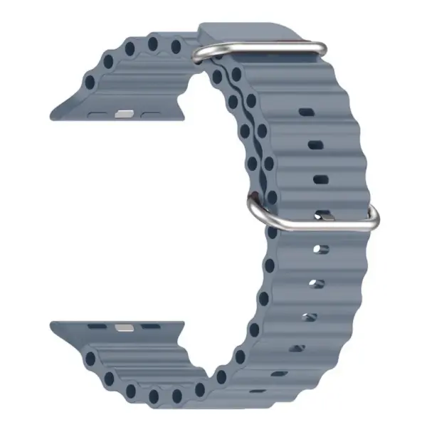 Ремінець до смарт-годинника Armorstandart Ocean Band для Apple Watch 49/46/45/44/42 (Series 1-3) Stone Lotus Blue (ARM74247)