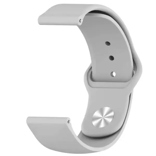 Ремінець до смарт-годинника Armorstandart Silicone Watch Strap 20mm Light Grey (ARM60517)