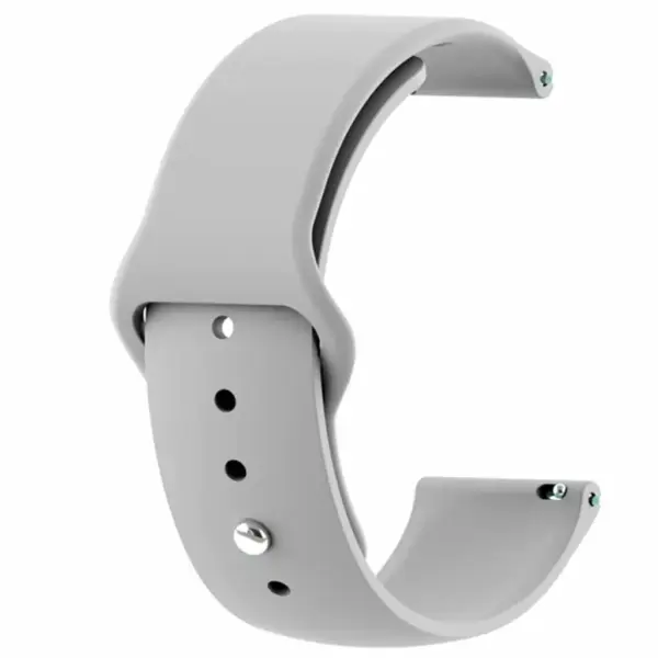 Ремінець до смарт-годинника Armorstandart Silicone Watch Strap 20mm Light Grey (ARM60517)