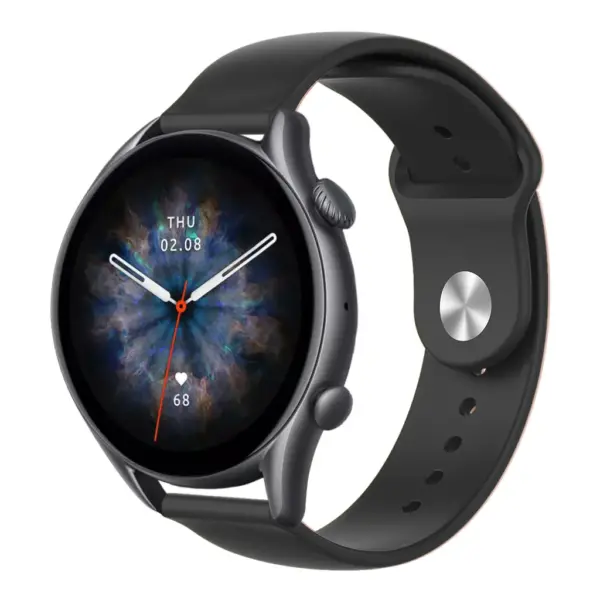 Ремінець до смарт-годинника Armorstandart Silicone Watch Strap 22mm Black (ARM80669)