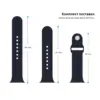 Ремінець до смарт-годинника Armorstandart Sport Band (3 Straps) для Apple Watch 49/46/45/44/42 (Series 1-3) Dark Blue (ARM49070)