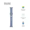 Ремінець до смарт-годинника Armorstandart Sport Band (3 Straps) для Apple Watch 49/46/45/44/42 (Series 1-3) Lavender Grey (ARM57870)