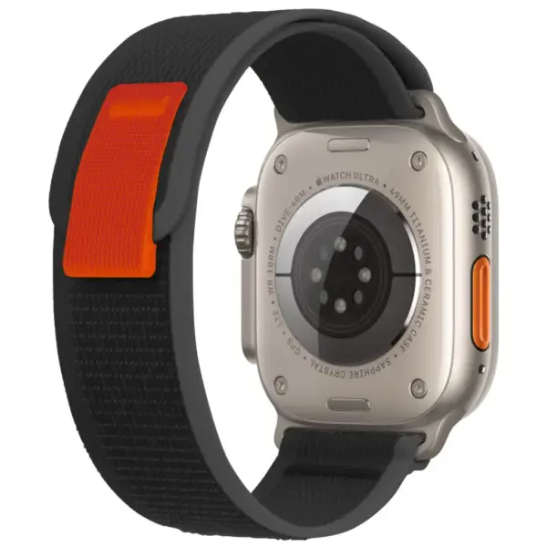 Ремінець до смарт-годинника Armorstandart Trail Loop для Apple Watch 49/46/45/44/42 (Series 1-3) Black (ARM74228)