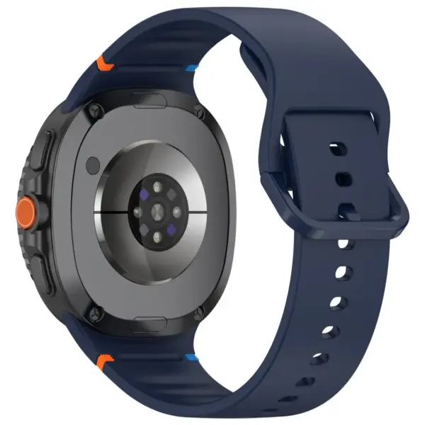 Ремінець до смарт-годинника Armorstandart Samsung Galaxy Watch 8 / 8 Classic (22x132 mm) Dark Blue (ARM86870)