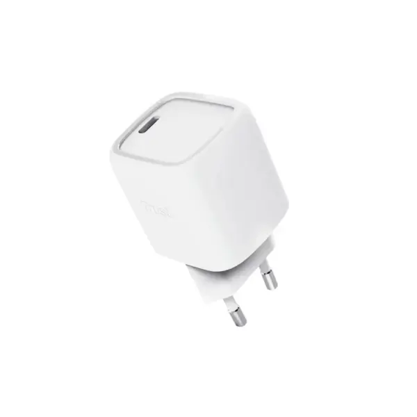 Зарядний пристрій Trust USB-C PD30W GaN white (25520_TRUST)