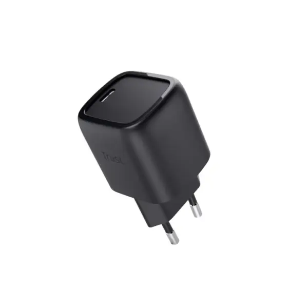 Зарядний пристрій Trust USB-C PD30W GaN black (25519_TRUST)