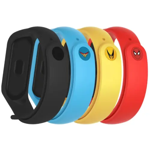 Ремінець до фітнес браслета Armorstandart комплект 4шт Xiaomi Mi Band 4/3 Superhero Edition (ARM77062)