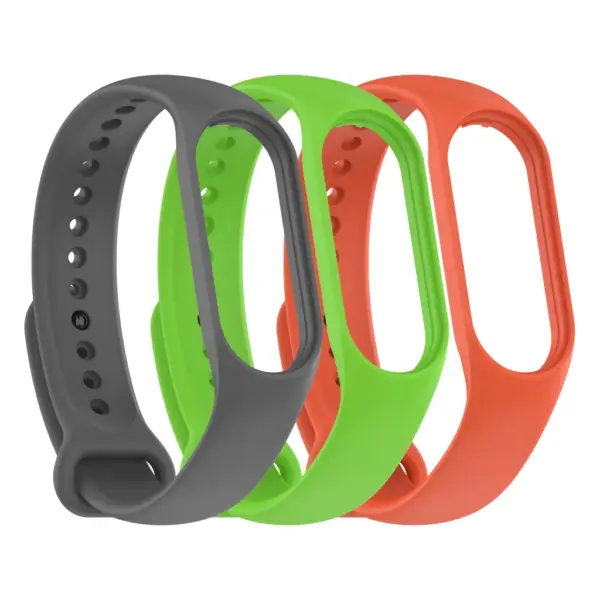 Ремінець до фітнес браслета Armorstandart комплект 3шт Xiaomi Mi Band 7/6/5 New Style Ditsy (ARM75070)