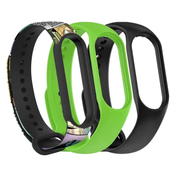 Ремінець до фітнес браслета Armorstandart комплект 3шт Xiaomi Mi Band 7/6/5 New Style Wolverine (ARM87047)