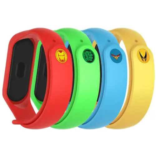 Ремінець до фітнес браслета Armorstandart комплект 4шт Xiaomi Mi Band 7/6/5 Superhero Edition (ARM77059)